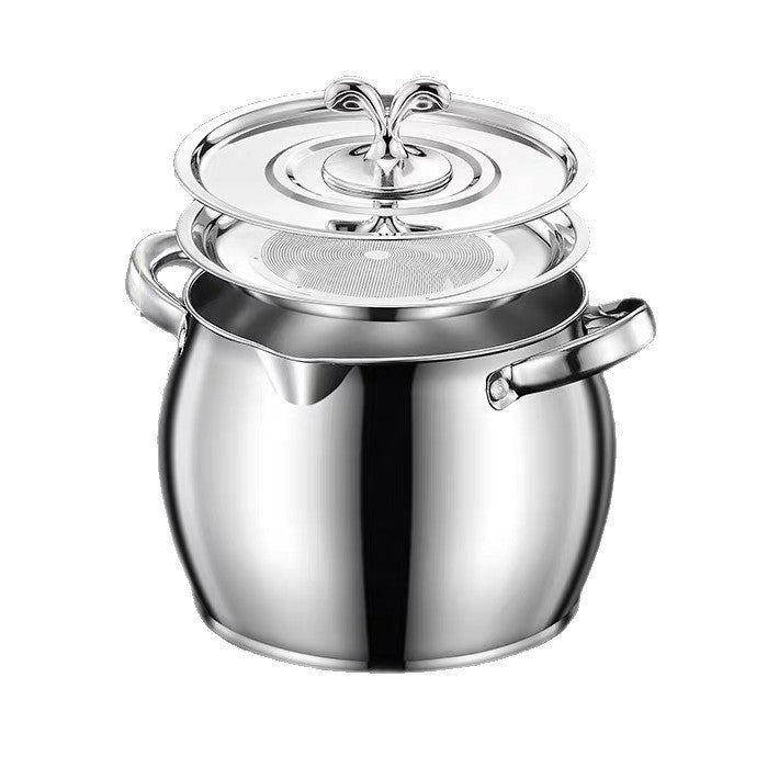 Wholesale stainless steel lard container - large capacity oil storage bucket with lid and filter screen - kitchen lard canister