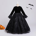 Halloween cosplay costume kids magic witch outfit tutu witch performance costume cross-border e-commerce