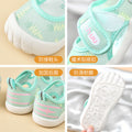 Baby sandals for boys, summer first walker shoes, 0-1-2 years old infant anti-slip soft sole mesh shoes for babies and toddlers, baby girl shoes