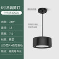 Hanging wire model-black shell- 6inch -24w-neutral light 4000k