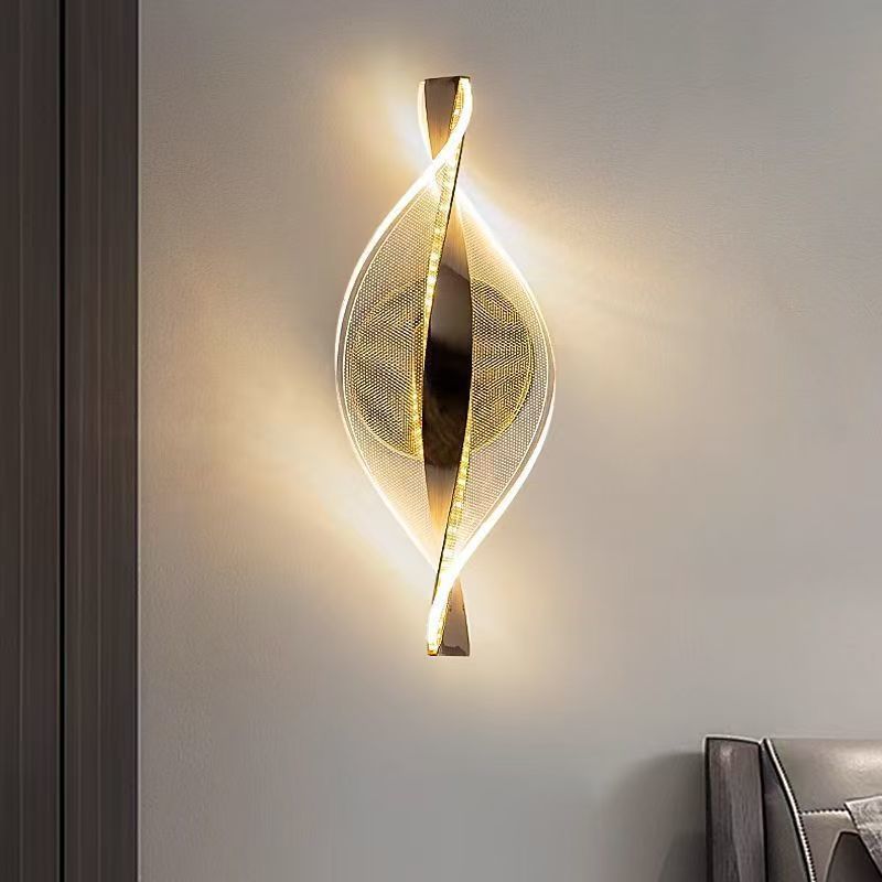Creative new led wall lamp - bedroom, living room, staircase, background wall ambient lighting - modern, trendy, artistic bedside wall sconce
