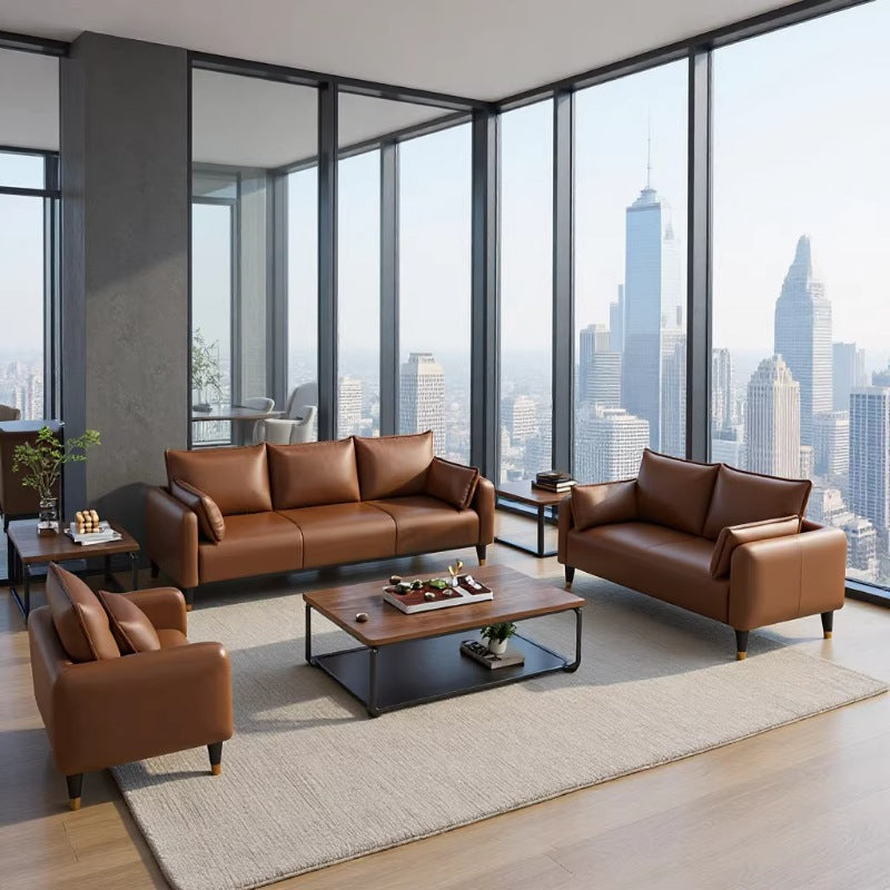 6 new living room sofa small apartment rental hotel apartment double three-person fabric small sofa clothing store