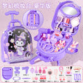 Kuromi play house dressing table suitcase accessories suit toy girls princess luggage storage puzzle