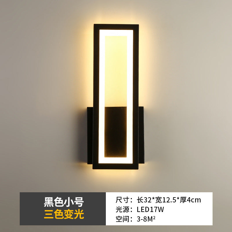 Wall lamp line bedroom bedside led modern simple stairs living room background wall wall wall lamp aisle corridor light luxury
