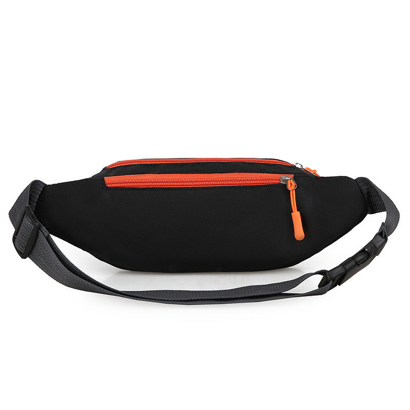 Source factory fanny pack, the same business for men and women, cashier fanny pack, outdoor fitness running, mobile phone messenger bag printed logo