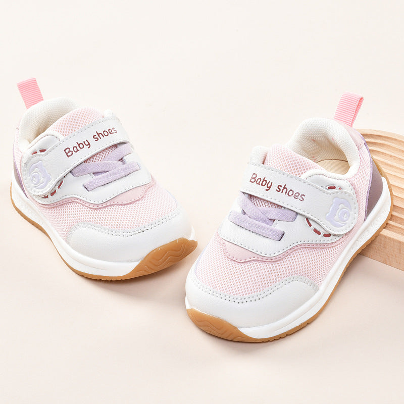 Toddler shoes for boys, spring and autumn, 0-1-2 years old, soft sole infant shoes, children's shoes, infant and toddler shoes for girls