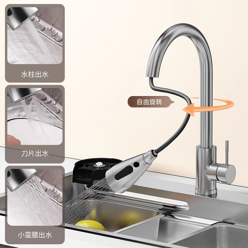 For homethickened sink large single slot 4.0 millet grain embossed 304 stainless steel kitchen sink undercounter sink