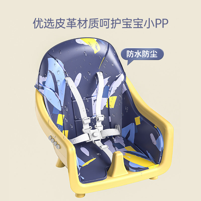 Baby Children Height and Thicker Multifunctional Adjustable Children's Home Mobile Dining Chair Plastic Foldable Customizable