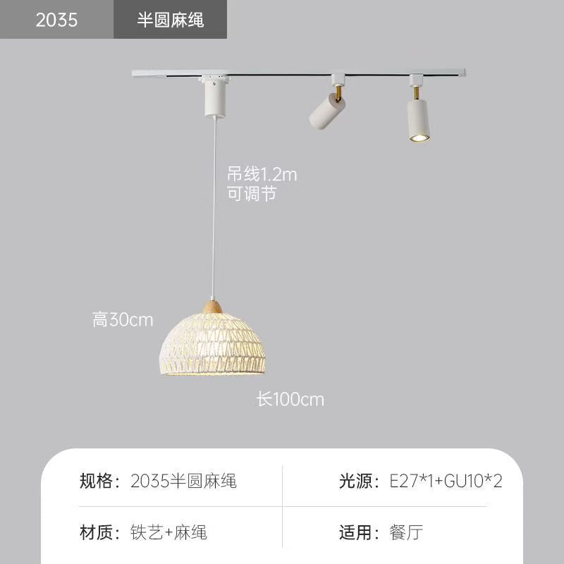 Creative stylish adjustable spherical luminous bench restaurant chandelier bar living room b&b hotel track chandelier