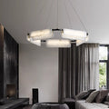 Marble all-copper chandelier designer creative restaurant rectangular modern new chinoiserieaccessible luxury living room bedroom study lamp