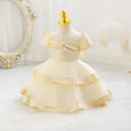 Export ready-made children's dress bows princess dress baby girl birthday party dress flower girl