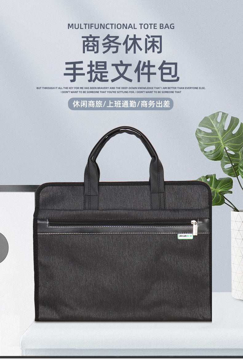 Wholesale LH-605 Cherise Foam Portable File Pack Multi-layer compartment Large capacity storage Office meeting