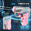 popular folding mobile phone fidget spinner double hole water gun kids toy water spray mini little boy water gun