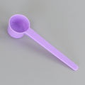 Bulk: 10ml flat bottom measuring spoon purple