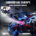 Kids' remote control spray car - rechargeable, wireless, four-wheel drive drift racing car - toy for boys