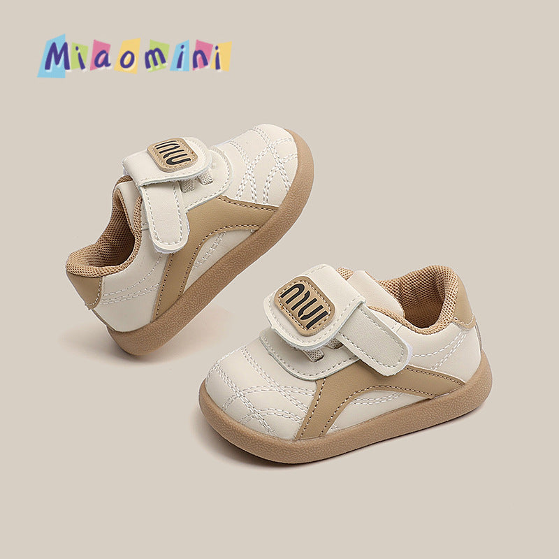 Baby toddler shoes spring & autumn new kids german army trainers (gats) boys & girls casual breathable sneakers soft sole versatile skate shoes