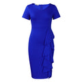 D3317plus size women's clothing  new arrivalfashioneleganteleganceruffles african dress