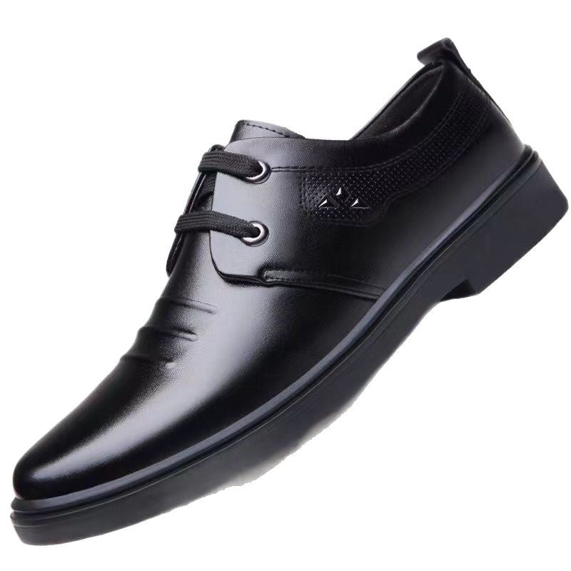 New arrival business formal leather shoes men's casual wedding groom british heightening summer breathable youth pointed toe men's shoes