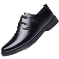 New arrival business formal leather shoes men's casual wedding groom british heightening summer breathable youth pointed toe men's shoes