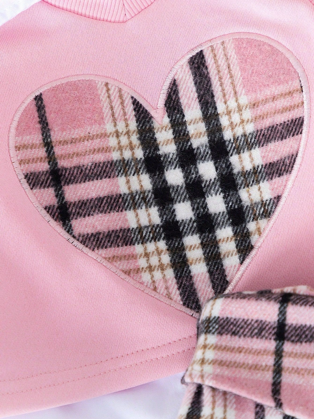 new summer cross-border girls' collared shirt, plaid patchwork skirt three-piece set
