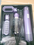 Amazon cross-border curling iron five-in-one hot air comb hair dryer comb curling iron straight hair comb hair dryer automatic hair suction