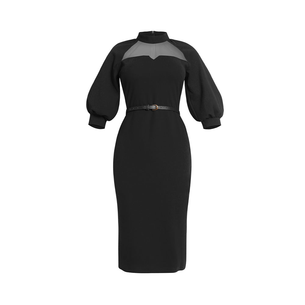 e-commerce sexy hip pencil skirt   african plus size women's clothing high waistdress