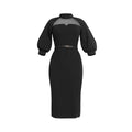 e-commerce sexy hip pencil skirt   african plus size women's clothing high waistdress