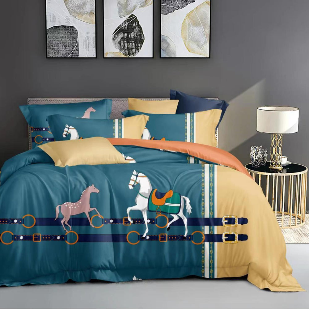 Korean style lace duvet cover, king size 220*240cm, princess duvet cover, student dorm single duvet cover, cartoon wedding bedding