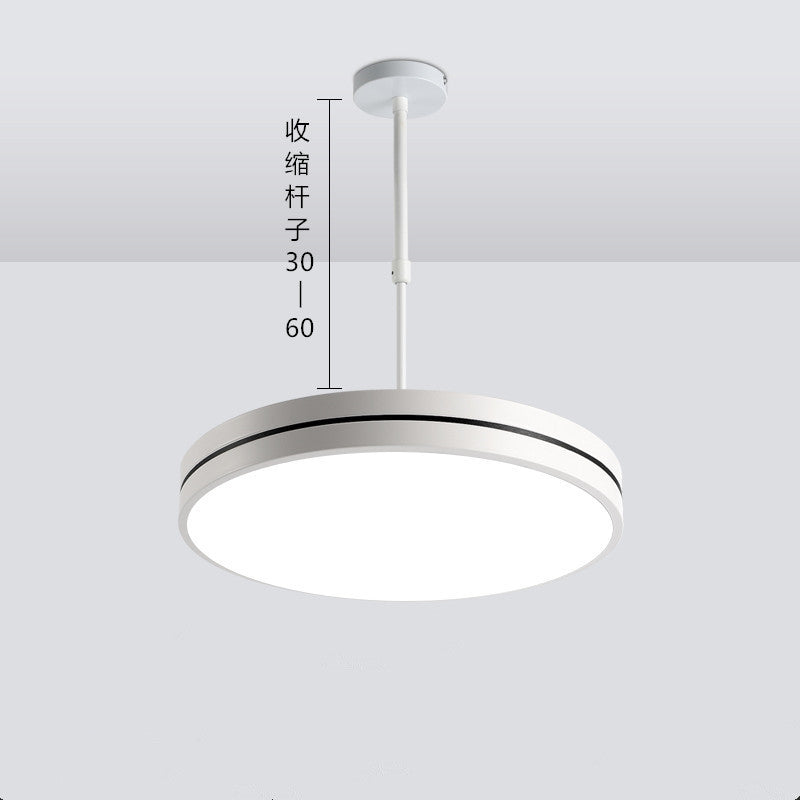 LED round lighting super bright beauty barber shop bedroom chess room simple room Chinese restaurant lamp chandelier