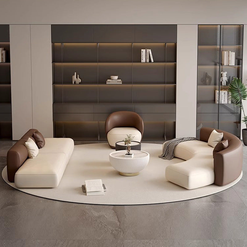 Hotel lobby arc sofa sales office lobby beauty salon clothing store wedding dress store photo studio reception area