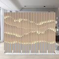 Minimalist screen partition for living room, beauty salon, office, room, home, entryway – folding and mobile