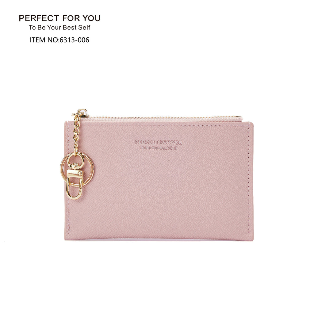 Perfect For You Ladies Card Bag Fashion Multi-Card Wallet Zipper Card Holder ins Wind Mini Change Bag