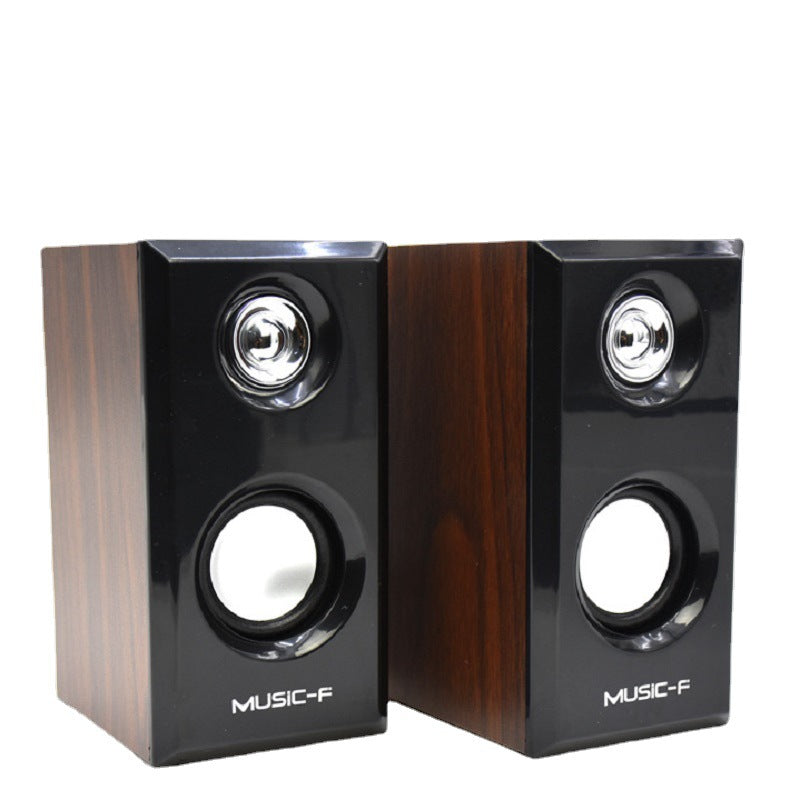 Yu times neutralexport sales speaker 2.0 wooden speaker usb computer small speaker laptop speaker