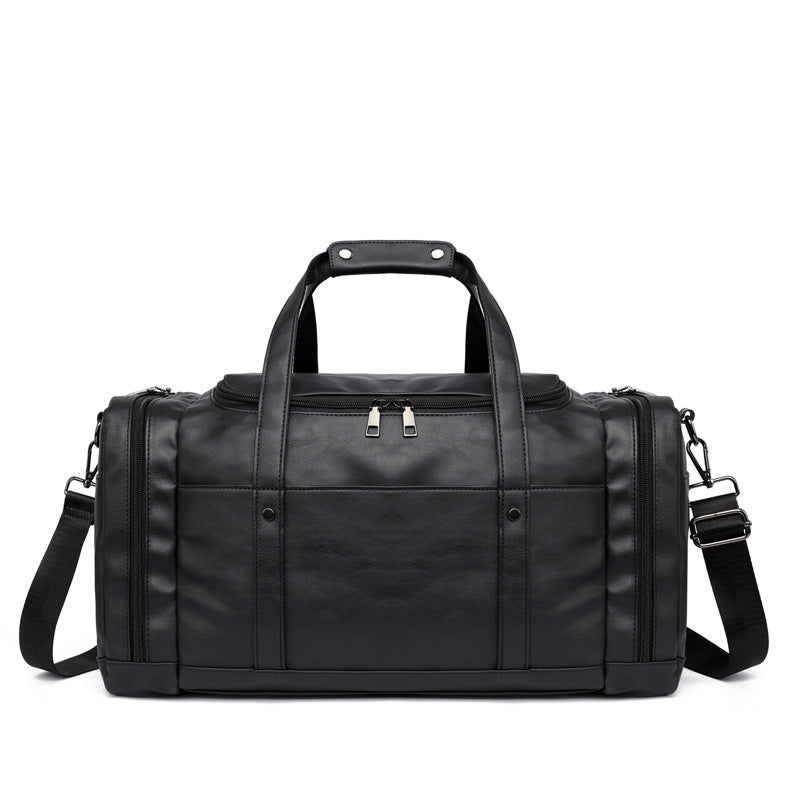 New short-distance travel bag trendy man shoulder messenger bag large capacity handbag outdoor fitness bag storage luggage bag