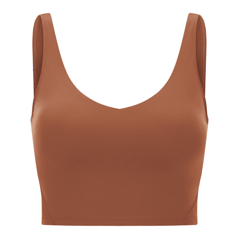 new arrival beautiful back push-up sports intimates women's running high-intensity yoga bra sports vest s2054