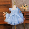 Dress mesh birthday kids dress trailing princess girl costume tutu skirt catwalk tutu piano costume