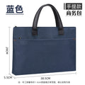 Oxford cloth 818 printed logo large capacity tote briefcase conference document bag waterproof file bag