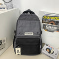Backpack american classic small label classy school bag junior high school students casual travel couple college students fashioncasual