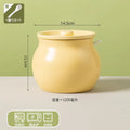 Creamy yellow 1200ml (without ear strap spoon)