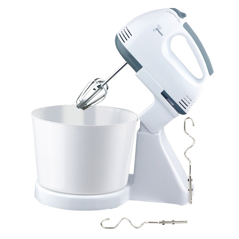 Electric stand mixer - compact desktop model for home use - dough mixer, cream whisk, and whipping tool - wholesale & dropshipping available - cross-border e-commerce