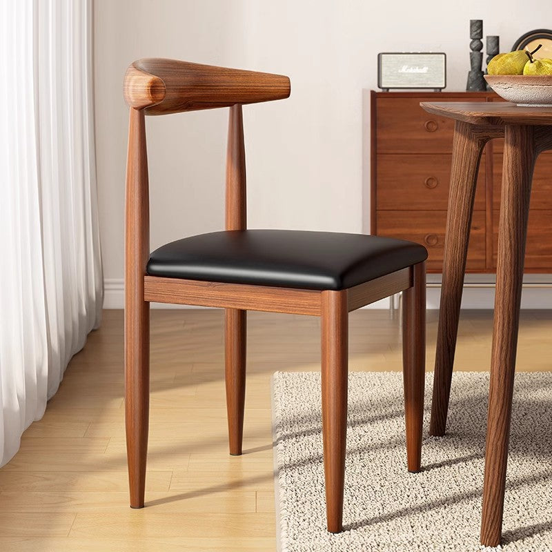 For homedining chair backrestcommercial horn restaurant tea chair taishi chair comfortable sitting tea table restaurant dining table stool