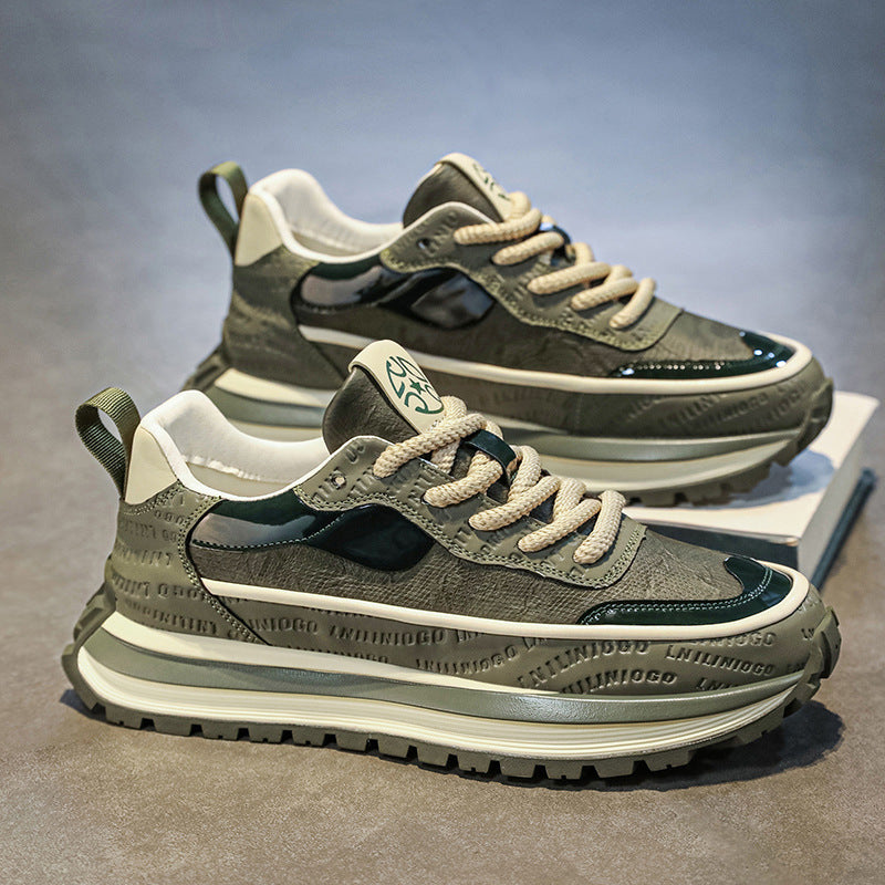 Men's shoes: 2026 spring/summer new arrivals - trendy, comfortable, versatile chunky sole, bestselling breathable dad shoes, casual sneakers