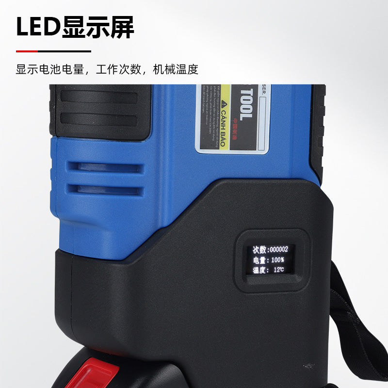 Rechargeable Pipe Clamp Clamp GE-60-100 Stainless Steel Water Pipe Clamp Electric Portable Water Pipe Crimping Tool
