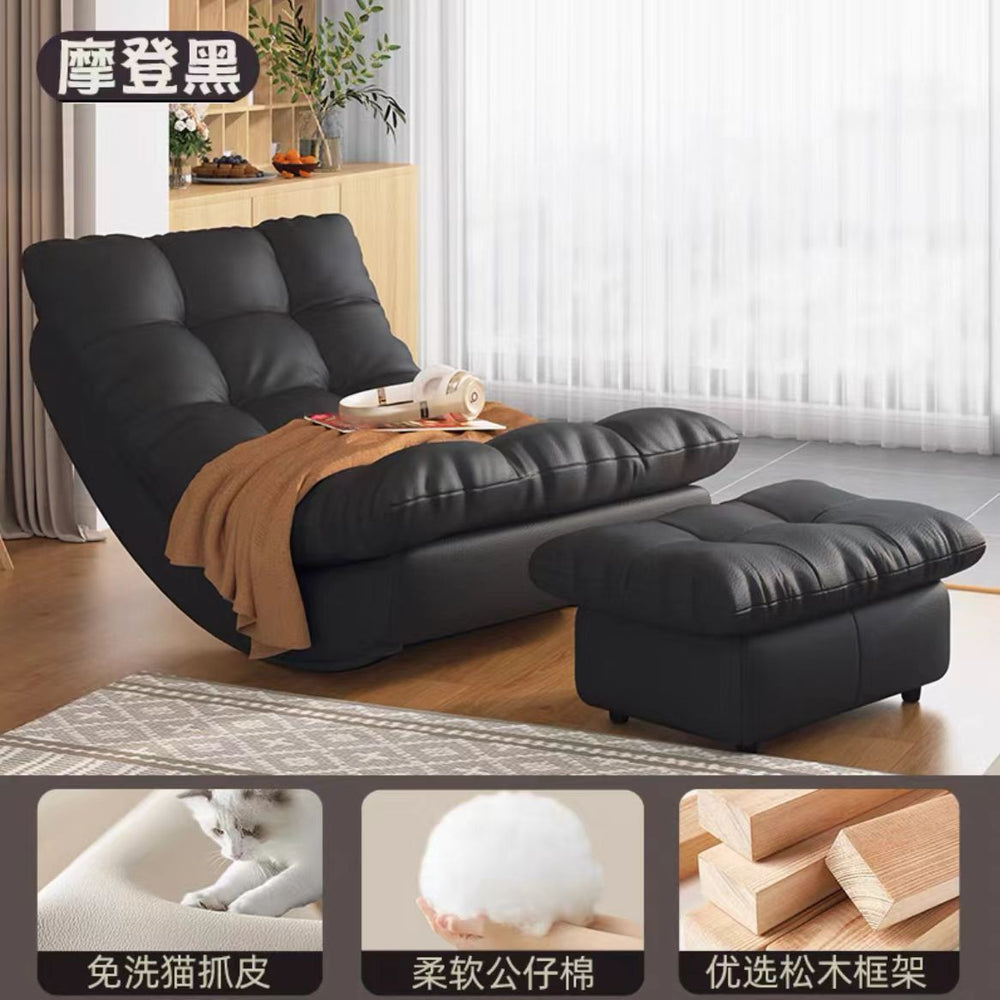 Moon rocking chair recliner can lie down and sleep lazy sofa chair living room balcony casual single sofa chair