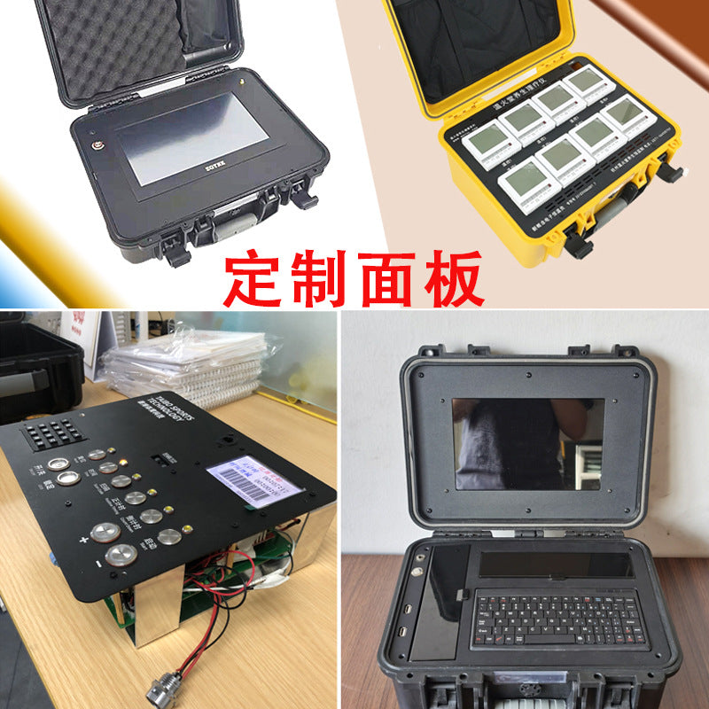 Wholesale PP Plastic Toolbox Hardware Portable Storage Box Protection Instrument Equipment Sealed Waterproof Shockproof Safety Box