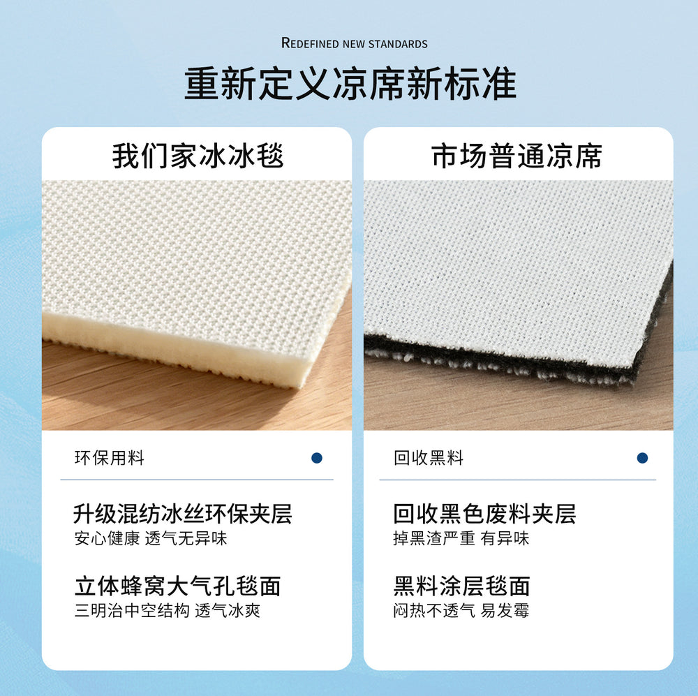 Ice silk mat carpet summer cool feeling medieval style bedside coffee table sofa cushion no-wash wipeable non-slip mat floor mat