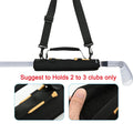 Golf club storage bag, golf accessories practice storage bag, simple club bag, lightweight half set bag