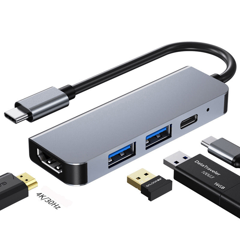 multi-interface docking station type c hub3.0usb expander gigabit notebook converter docking station