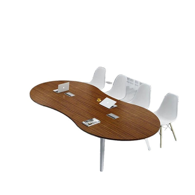 Conference table Long table Simple modern training table Negotiation table and chair combination Small fashion creative 8-shaped desk
