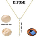 Amazon cross-border new long necklace, fashionable and unique chain tassel y-shape necklace, exquisite jewelry gift